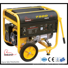 Hot Sale 100% Copper Wire 6kw 6.5kw Portable Power Industrial Gasoline Generator